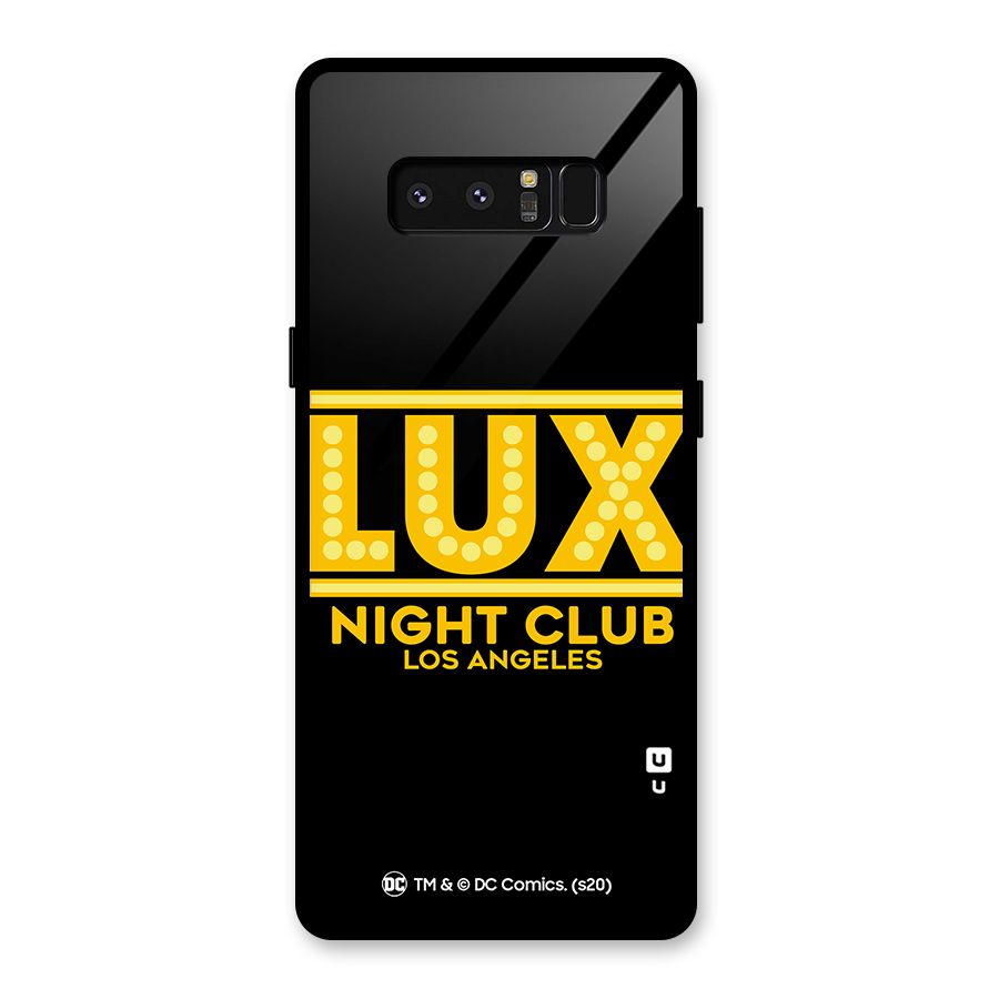 Lucifer Club Los Angeles Glass Back Case for Galaxy Note 8
