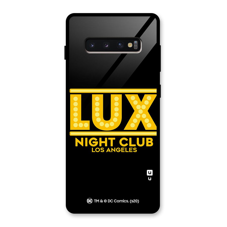 Lucifer Club Los Angeles Glass Back Case for Galaxy S10 Plus