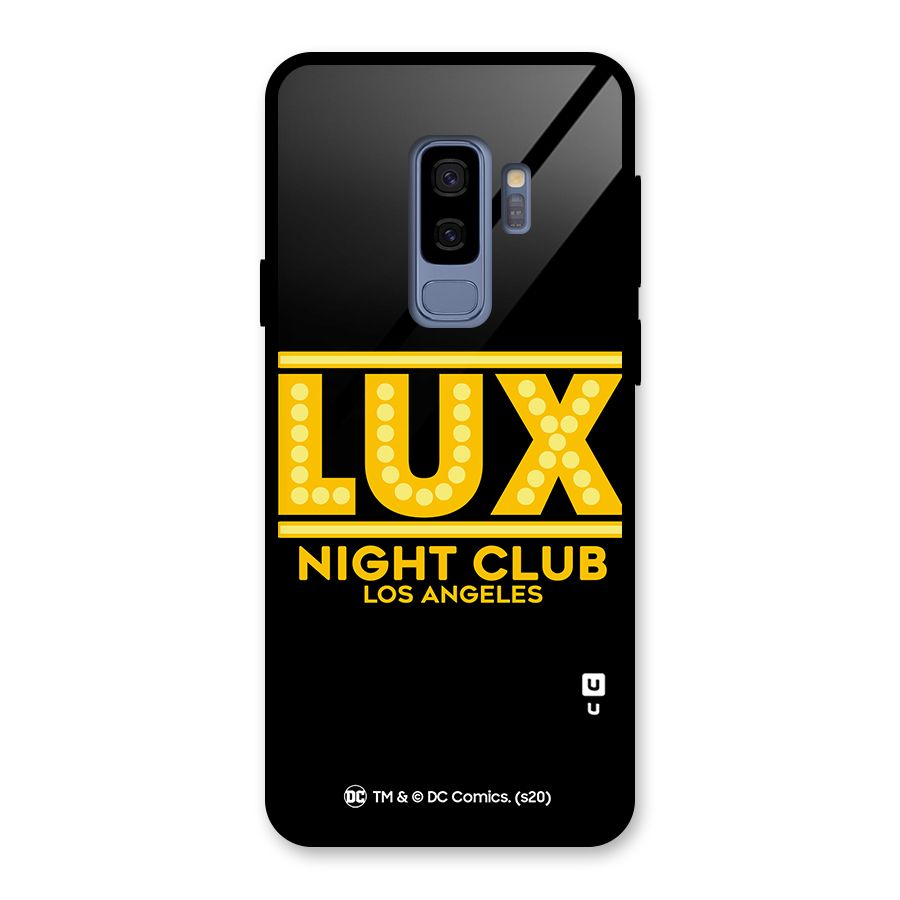 Lucifer Club Los Angeles Glass Back Case for Galaxy S9 Plus
