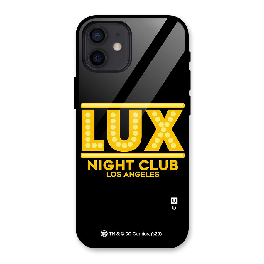Lucifer Club Los Angeles Glass Back Case for iPhone 12