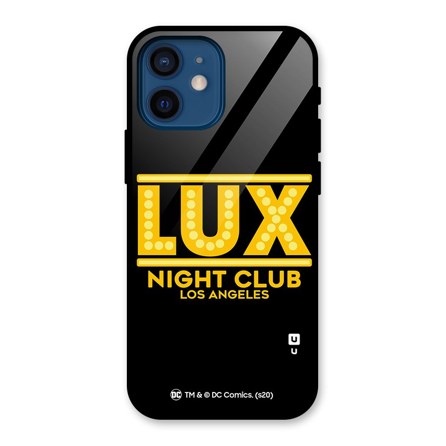 Lucifer Club Los Angeles Glass Back Case for iPhone 12 Mini