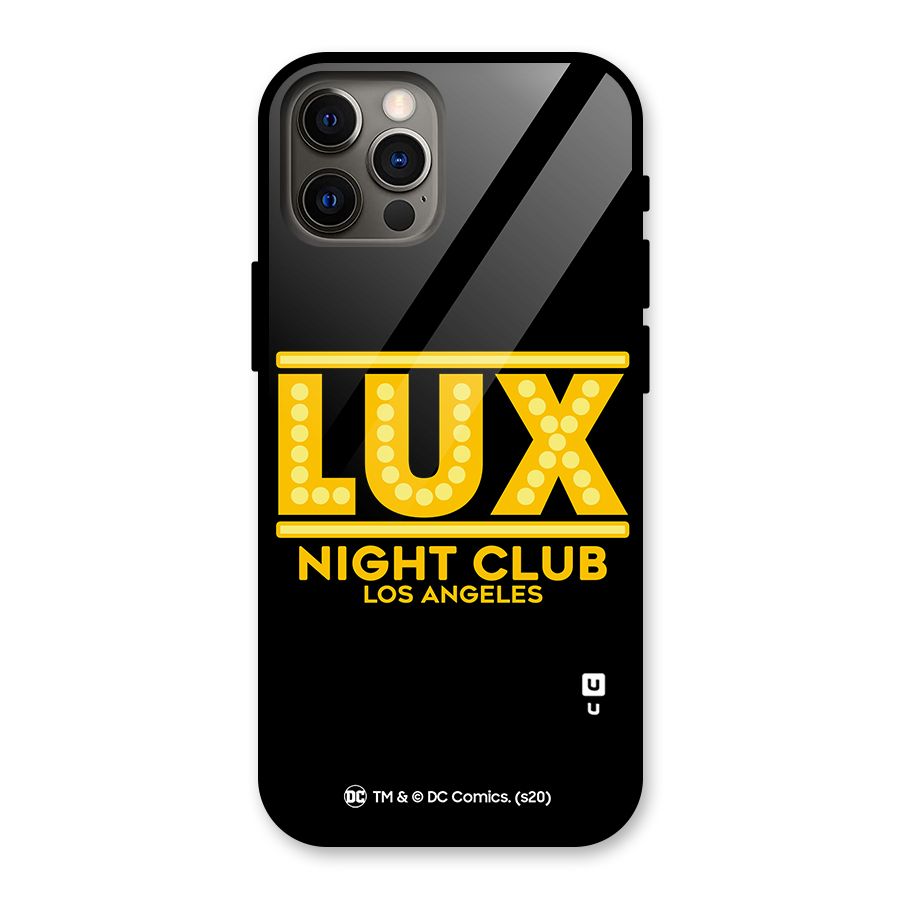 Lucifer Club Los Angeles Glass Back Case for iPhone 12 Pro