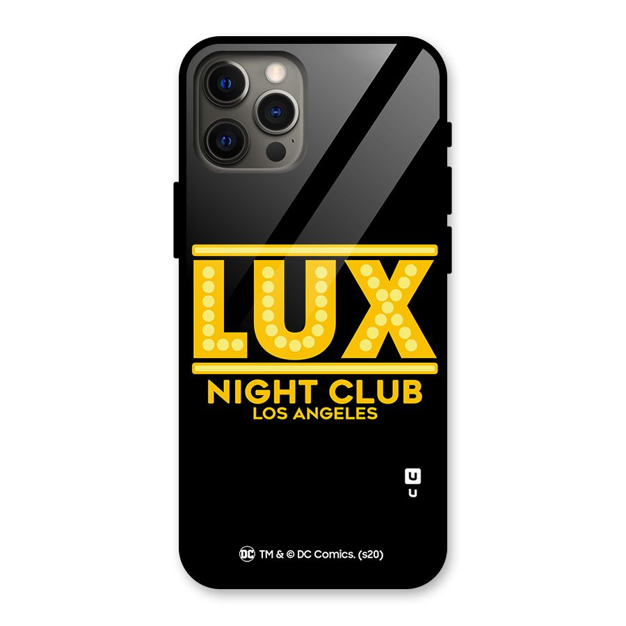 Lucifer Club Los Angeles Glass Back Case for iPhone 12 Pro Max