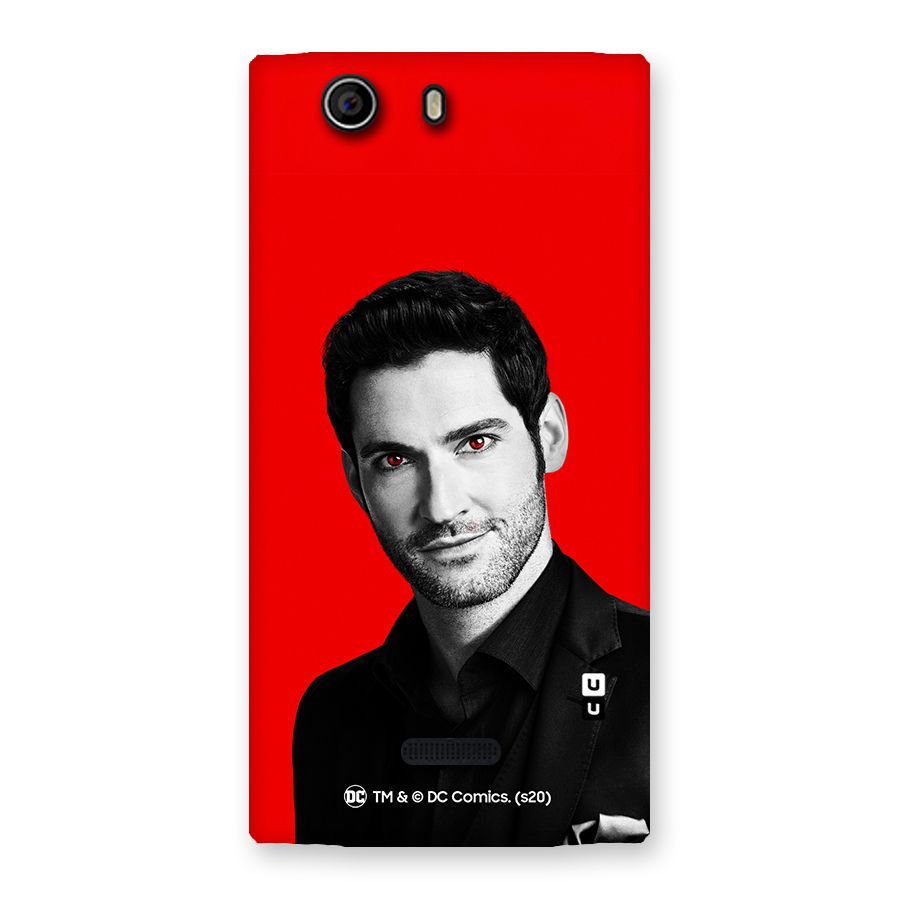 Lucifer Devil Smile Back Case for Canvas Nitro 2 E311