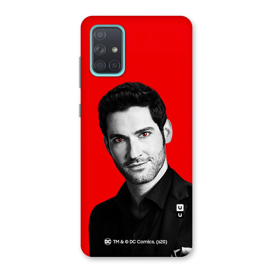 Lucifer Devil Smile Back Case for Galaxy A71