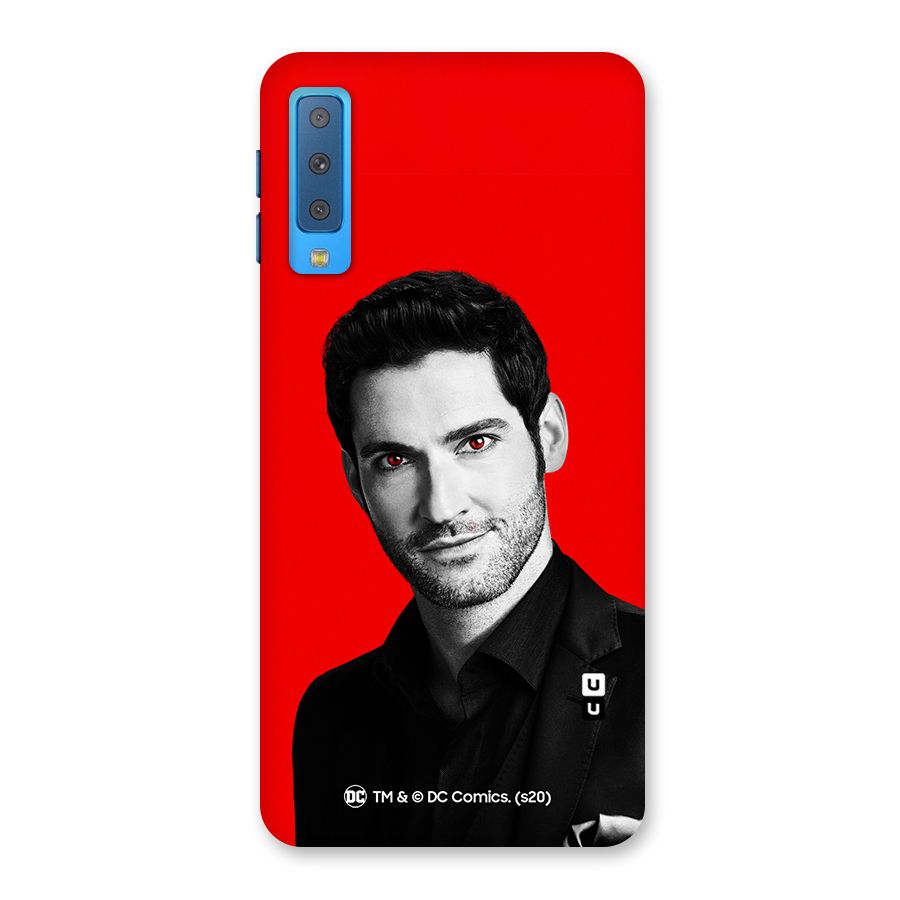 Lucifer Devil Smile Back Case for Galaxy A7 (2018)