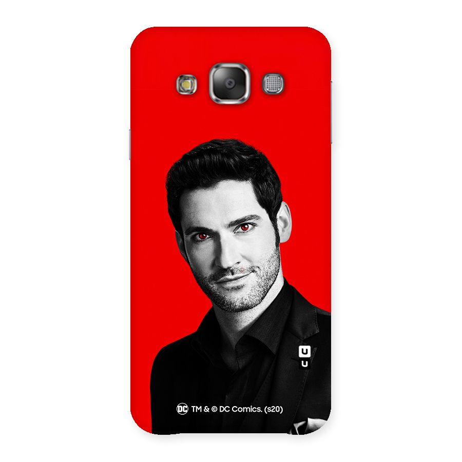 Lucifer Devil Smile Back Case for Galaxy E7