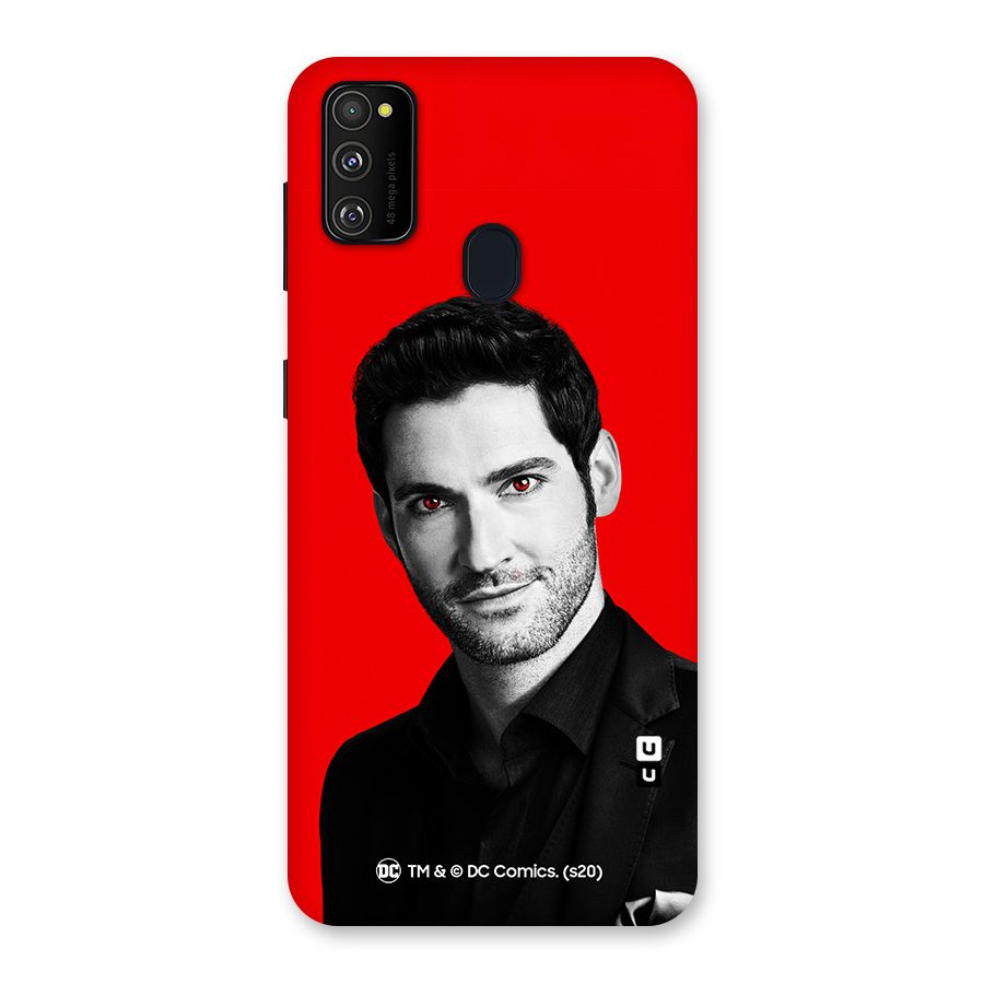 Lucifer Devil Smile Back Case for Galaxy M21