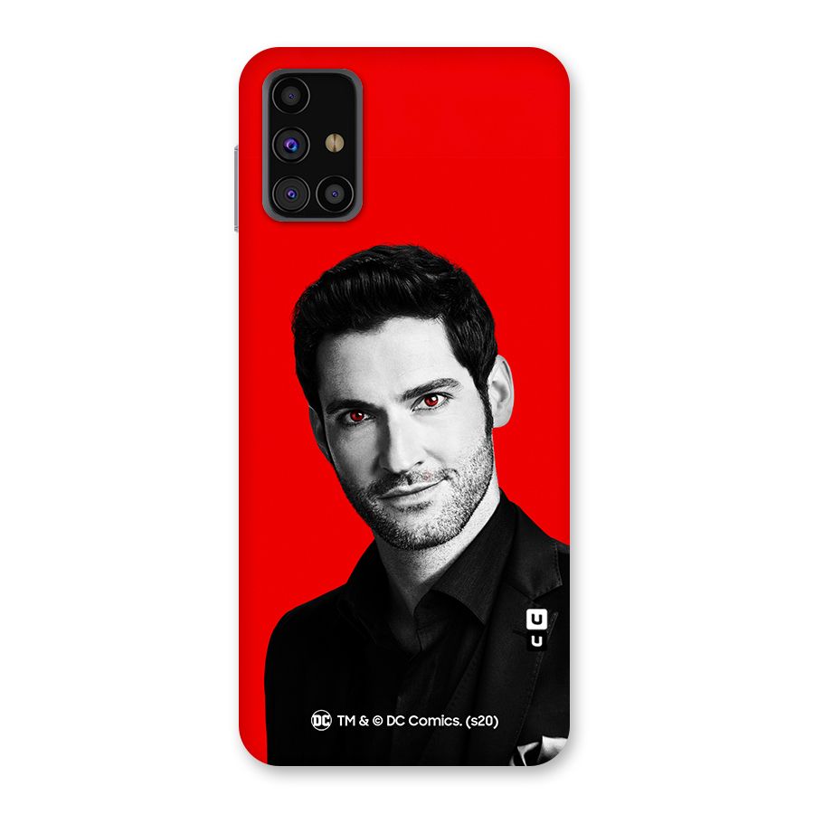 Lucifer Devil Smile Back Case for Galaxy M31s