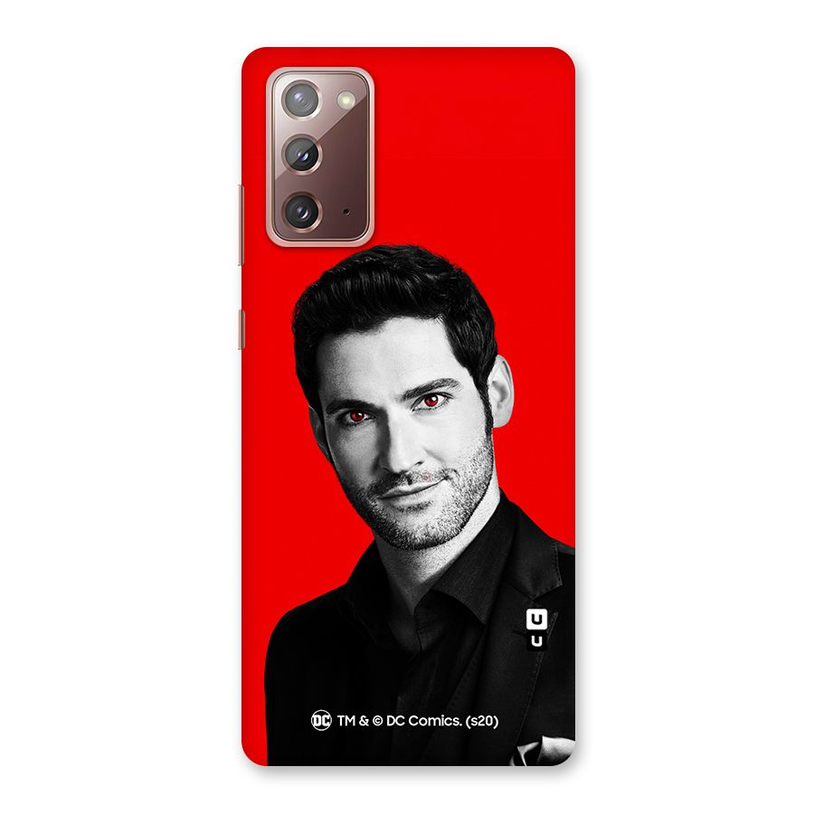 Lucifer Devil Smile Back Case for Galaxy Note 20