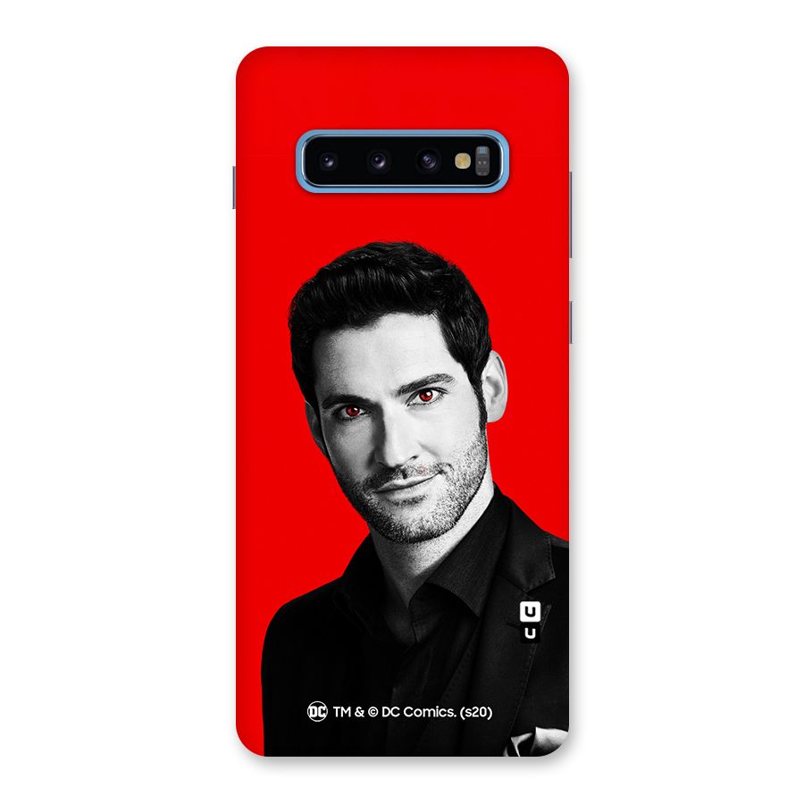 Lucifer Devil Smile Back Case for Galaxy S10 Plus