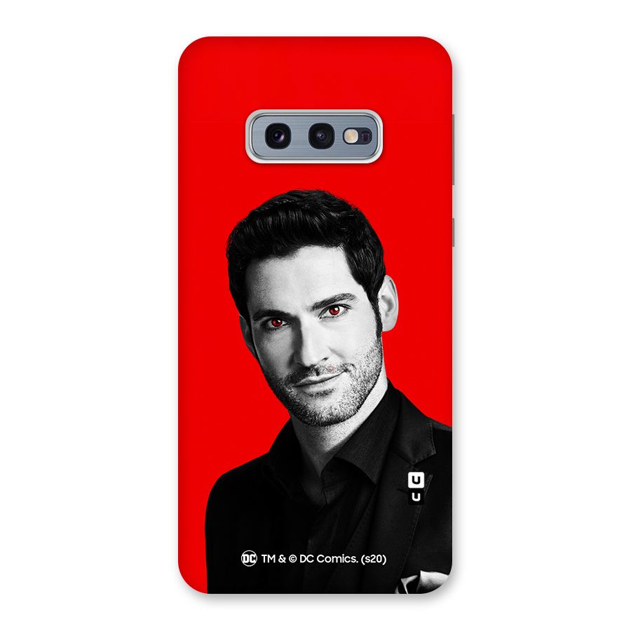 Lucifer Devil Smile Back Case for Galaxy S10e