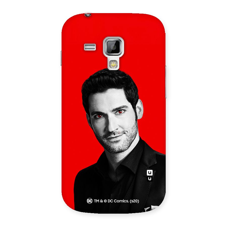 Lucifer Devil Smile Back Case for Galaxy S Duos