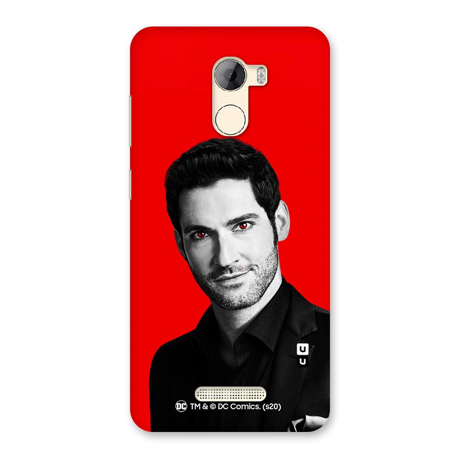 Lucifer Devil Smile Back Case for Gionee A1 LIte