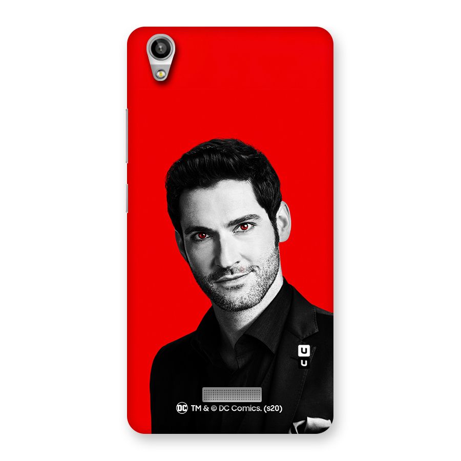 Lucifer Devil Smile Back Case for Lava-Pixel-V1
