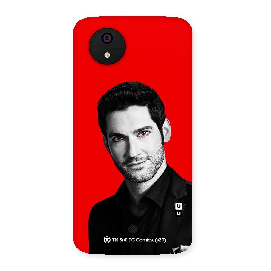 Lucifer Devil Smile Back Case for Micromax Canvas A1