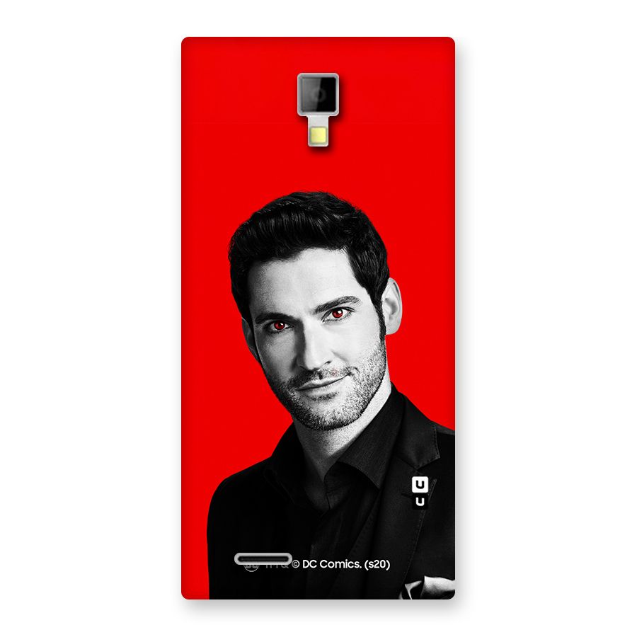 Lucifer Devil Smile Back Case for Micromax Canvas Xpress A99