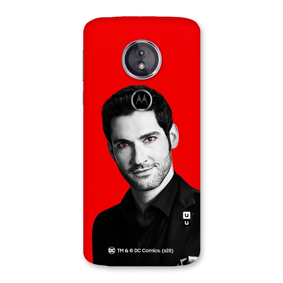 Lucifer Devil Smile Back Case for Moto E5
