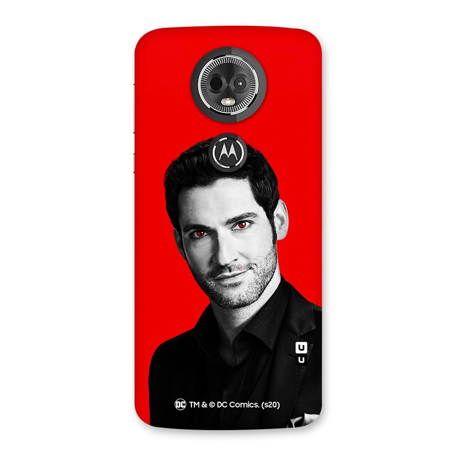 Lucifer Devil Smile Back Case for Moto E5 Plus