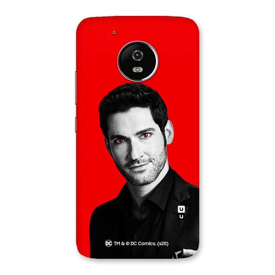 Lucifer Devil Smile Back Case for Moto G5
