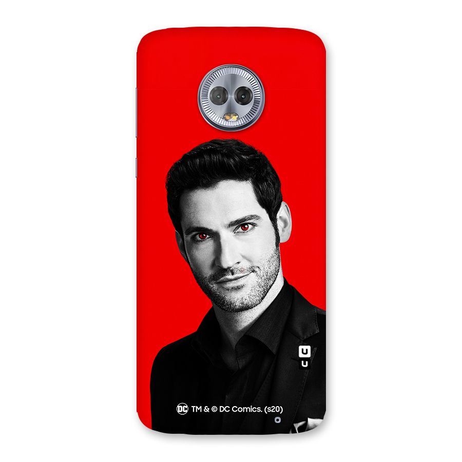 Lucifer Devil Smile Back Case for Moto G6 Plus