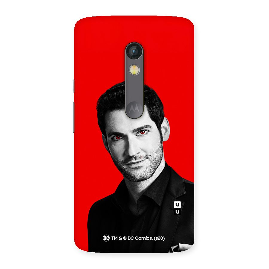 Lucifer Devil Smile Back Case for Moto X Play