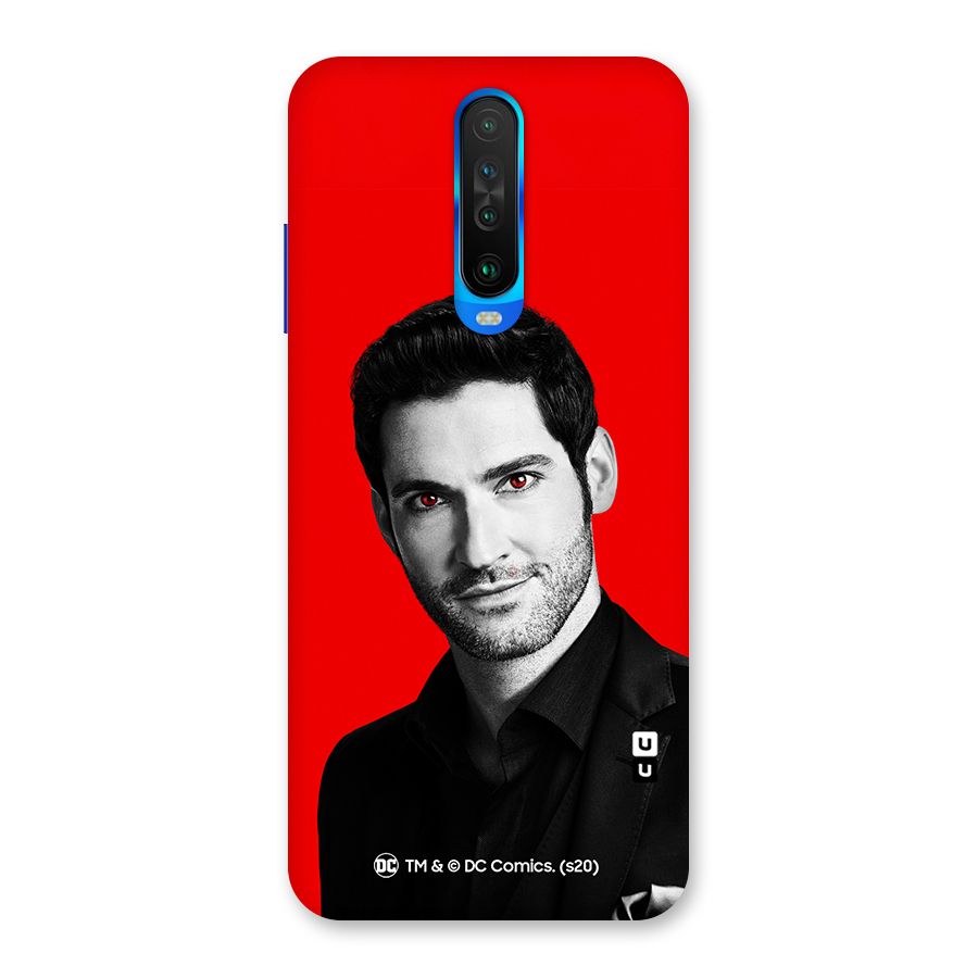 Lucifer Devil Smile Back Case for Poco X2