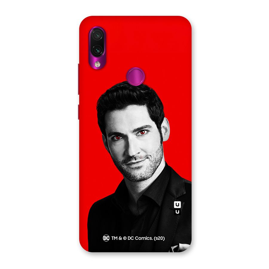 Lucifer Devil Smile Back Case for Redmi Note 7 Pro