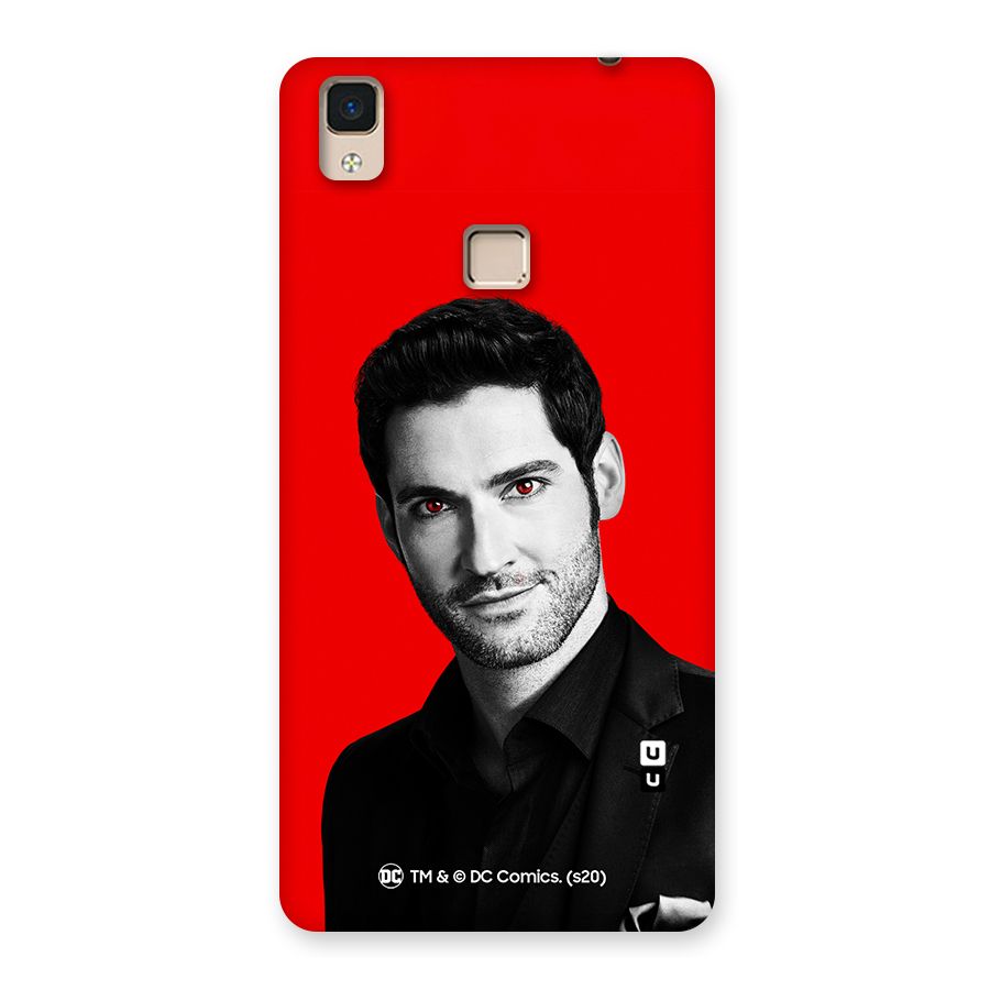 Lucifer Devil Smile Back Case for V3 Max