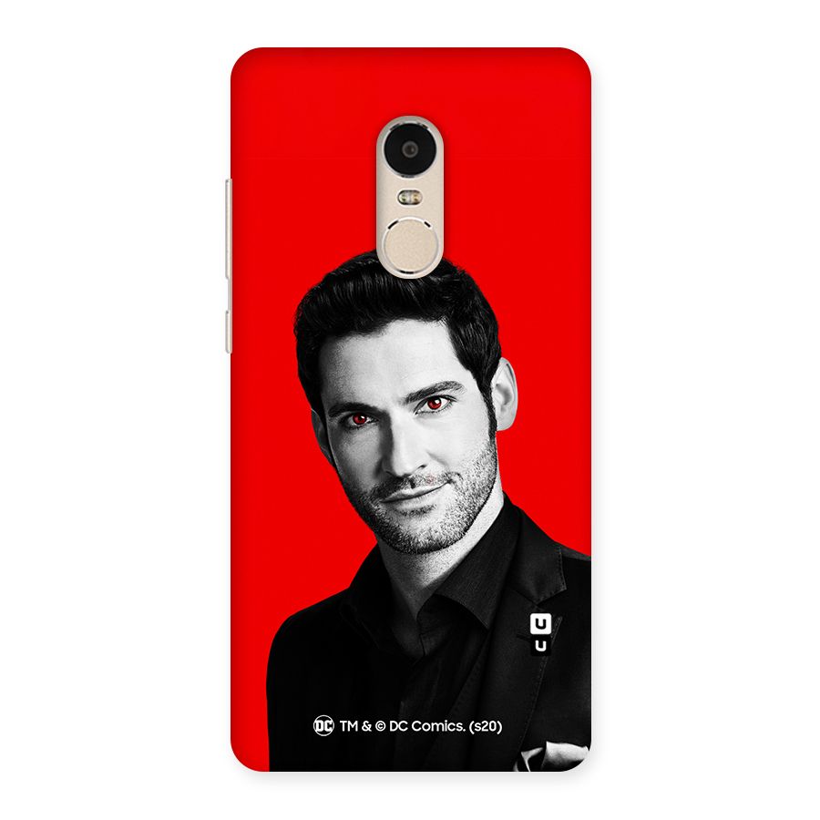 Lucifer Devil Smile Back Case for Xiaomi Redmi Note 4