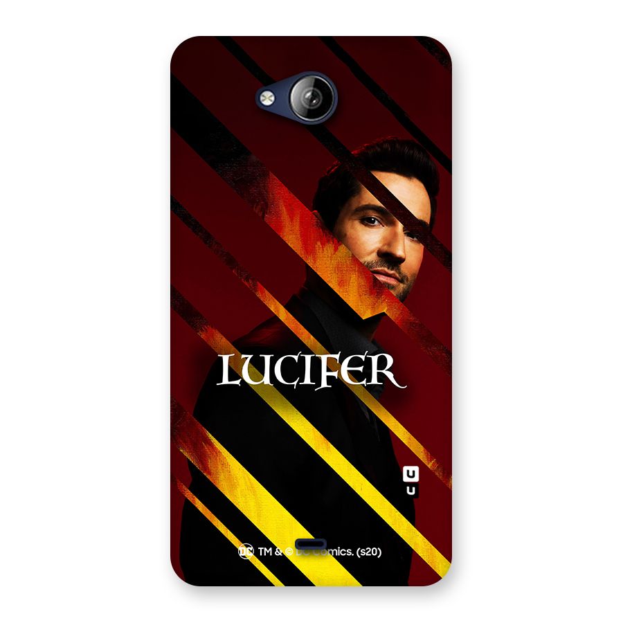 Lucifer Hell Stripes Back Case for Canvas Play Q355