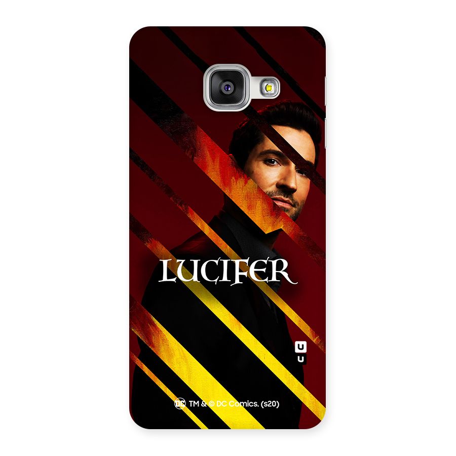 Lucifer Hell Stripes Back Case for Galaxy A3 2016