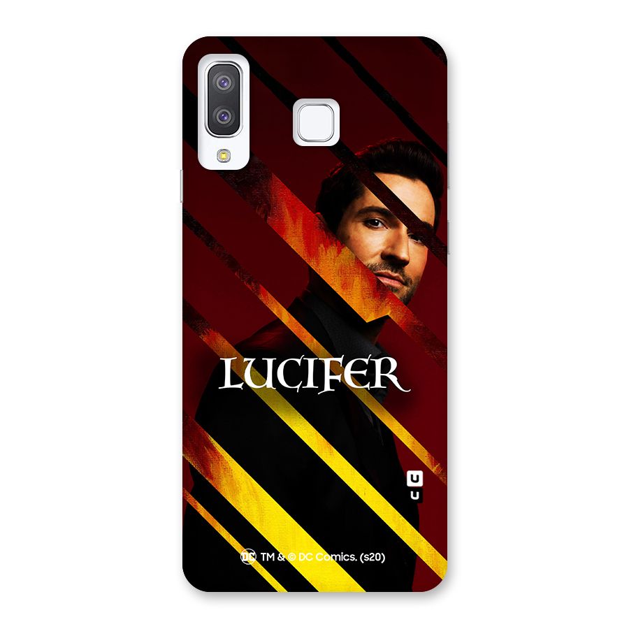 Lucifer Hell Stripes Back Case for Galaxy A8 Star