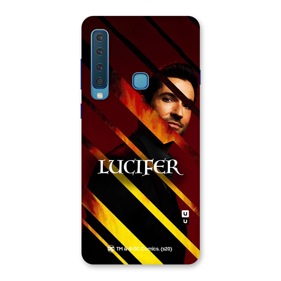 Lucifer Hell Stripes Back Case for Galaxy A9 (2018)