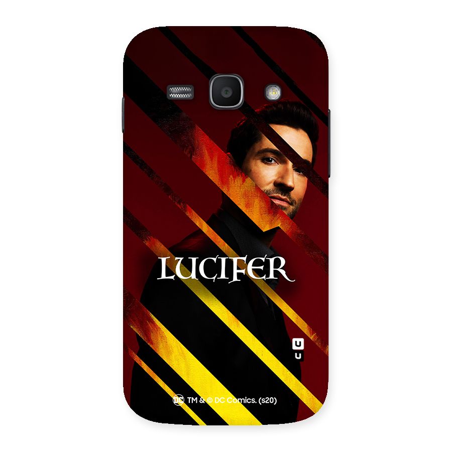 Lucifer Hell Stripes Back Case for Galaxy Ace 3