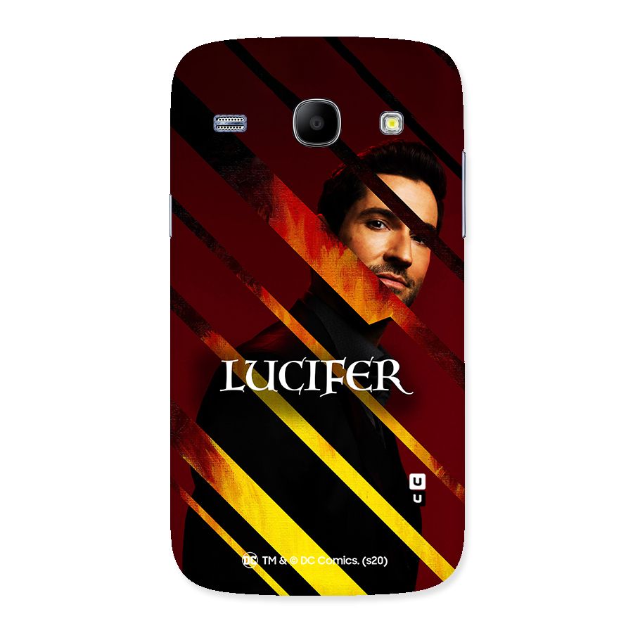 Lucifer Hell Stripes Back Case for Galaxy Core