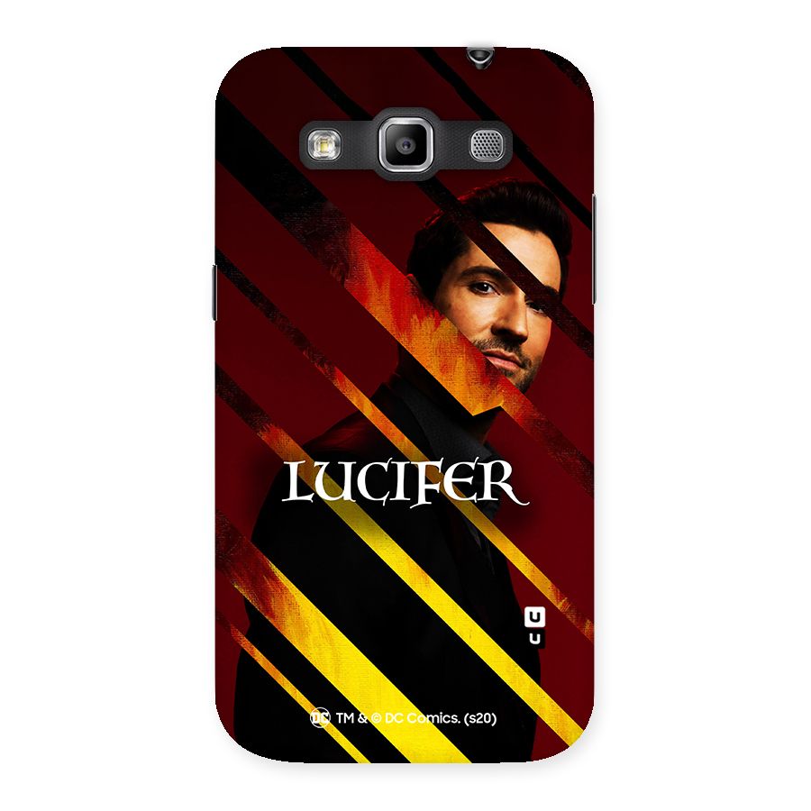 Lucifer Hell Stripes Back Case for Galaxy Grand Quattro