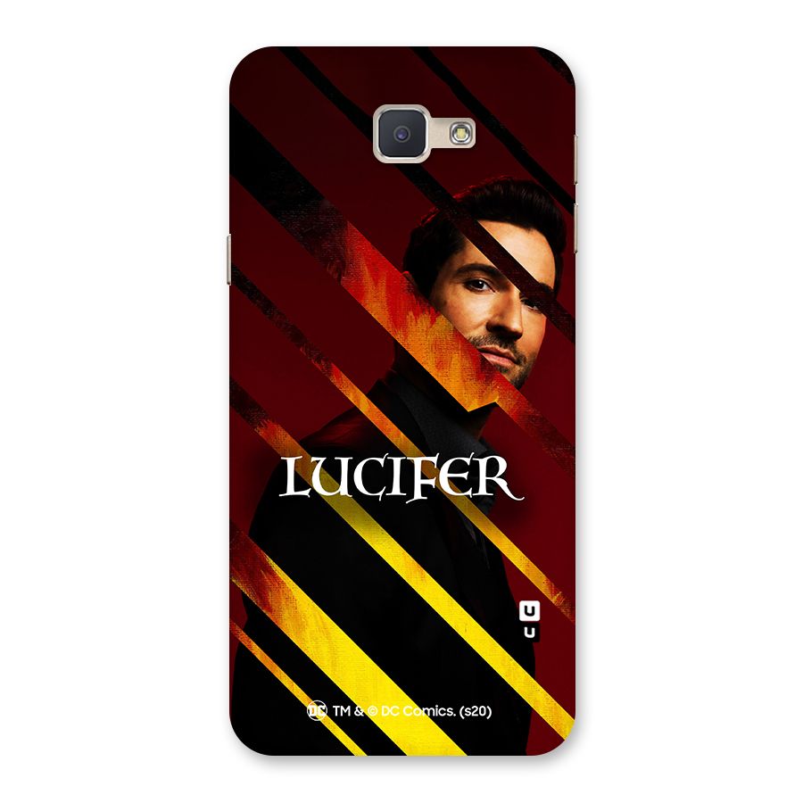 Lucifer Hell Stripes Back Case for Galaxy J5 Prime
