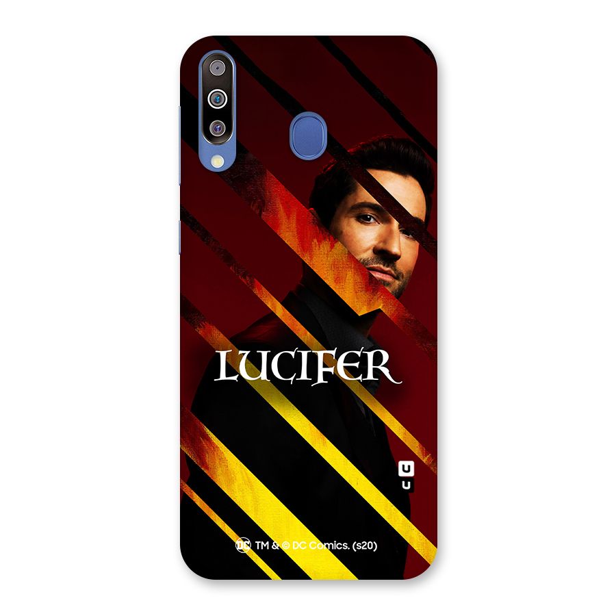Lucifer Hell Stripes Back Case for Galaxy M30