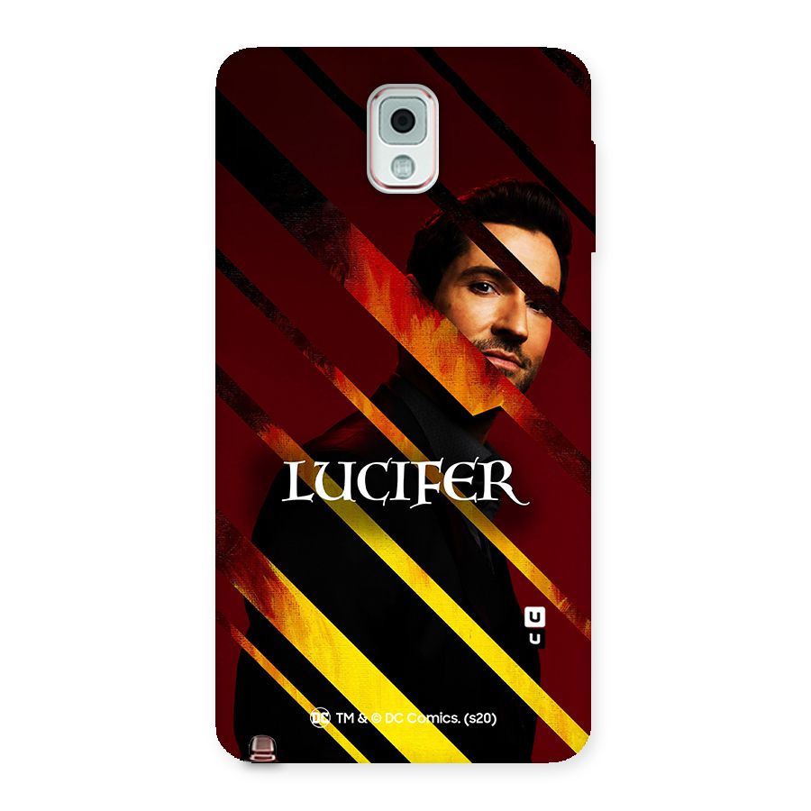 Lucifer Hell Stripes Back Case for Galaxy Note 3