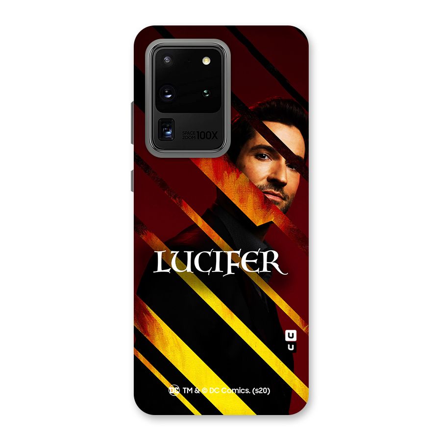 Lucifer Hell Stripes Back Case for Galaxy S20 Ultra