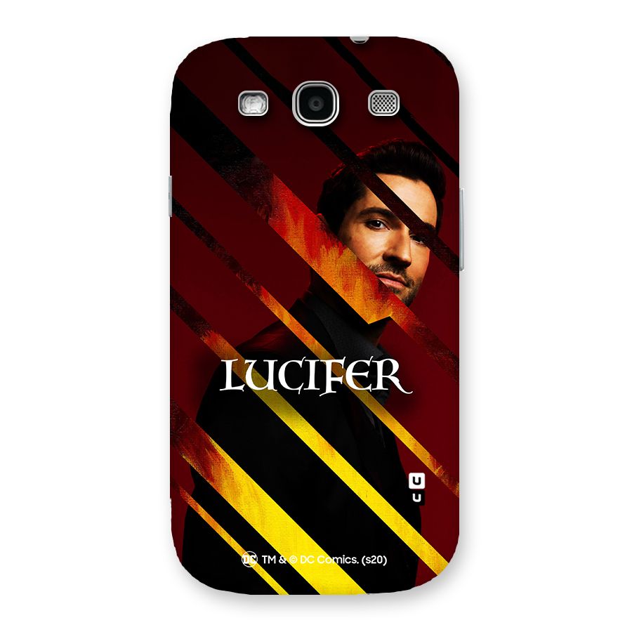Lucifer Hell Stripes Back Case for Galaxy S3