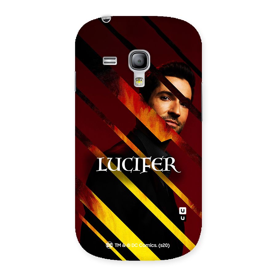 Lucifer Hell Stripes Back Case for Galaxy S3 Mini