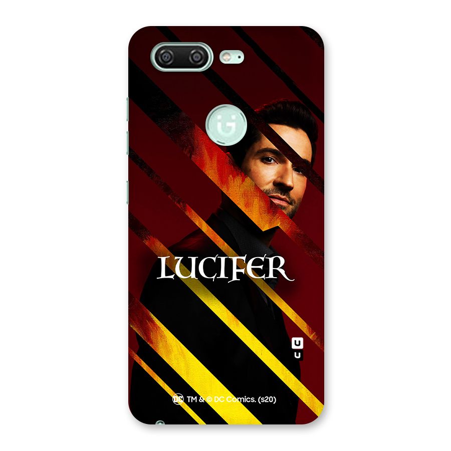 Lucifer Hell Stripes Back Case for Gionee S10