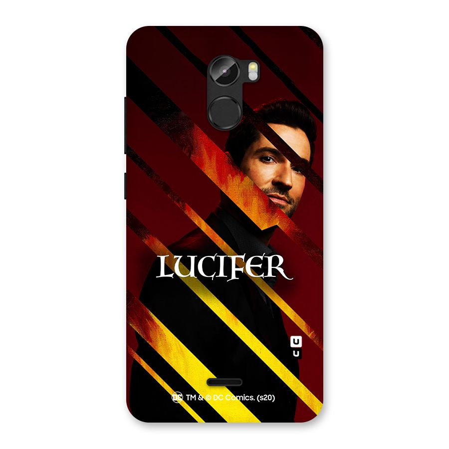 Lucifer Hell Stripes Back Case for Gionee X1