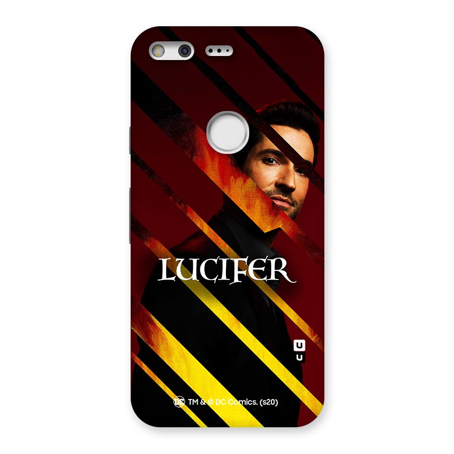 Lucifer Hell Stripes Back Case for Google Pixel