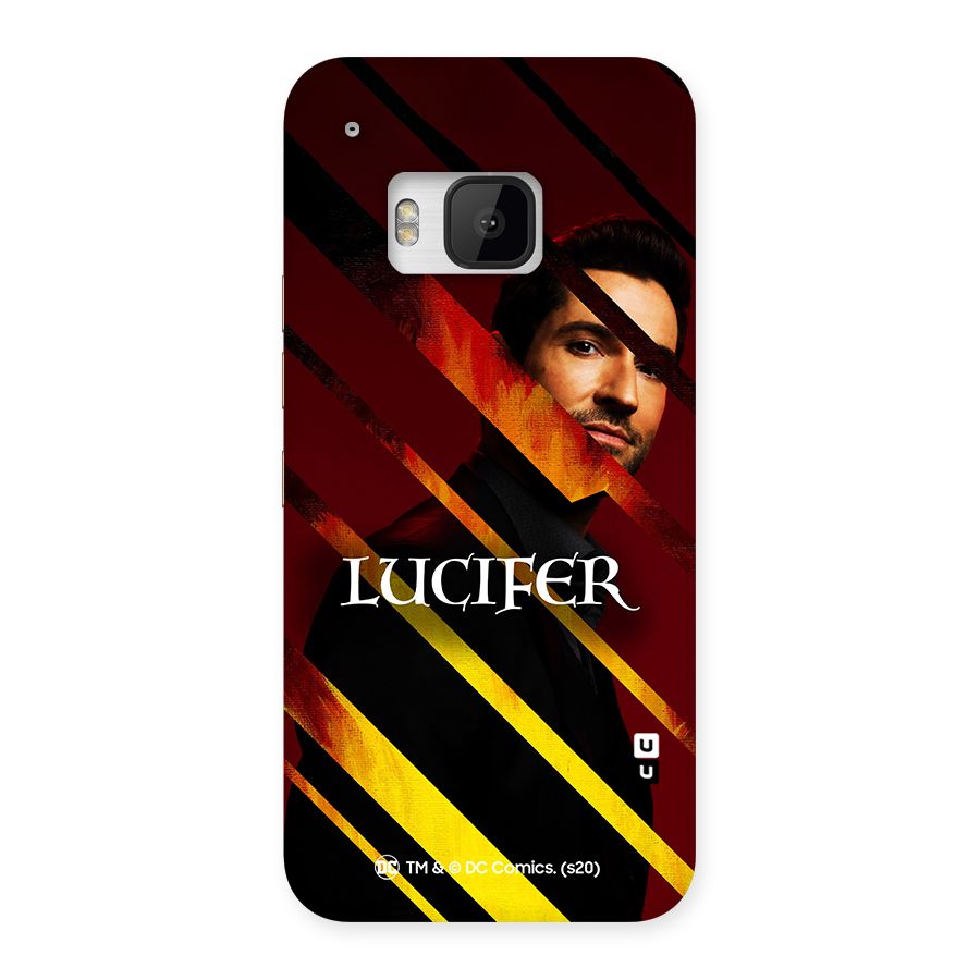 Lucifer Hell Stripes Back Case for HTC One M9