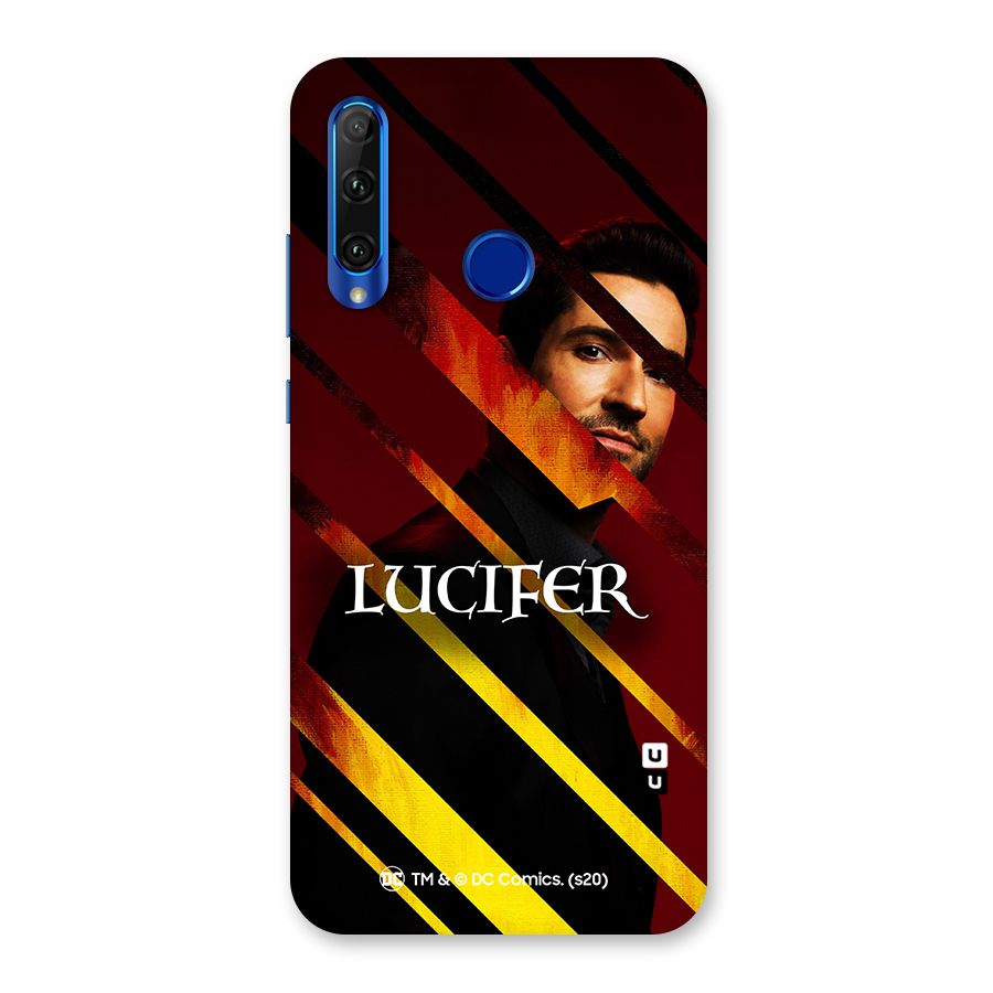 Lucifer Hell Stripes Back Case for Honor 20i