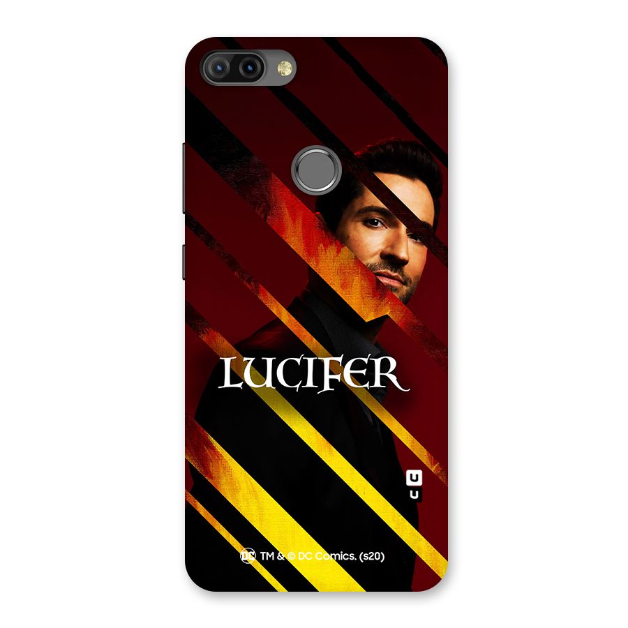 Lucifer Hell Stripes Back Case for Infinix Hot 6 Pro