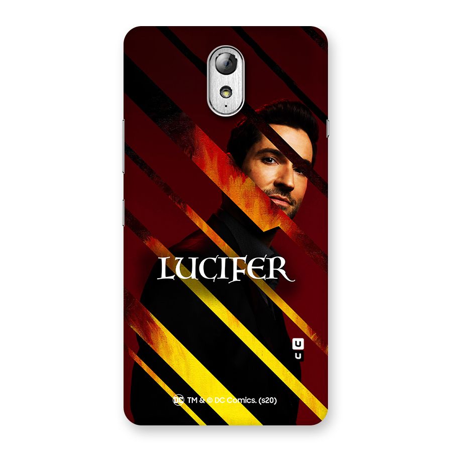 Lucifer Hell Stripes Back Case for Lenovo Vibe P1M
